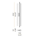 Panzeri Ombra 115 Wall Light | All Square Lighting