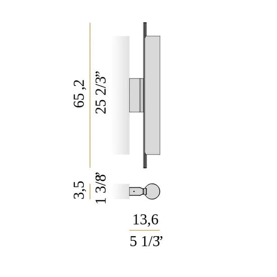 Ombra 65 Wall Light