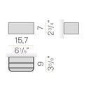 Panzeri Toy R 16 Wall Light | All Square Lighting