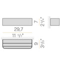 Panzeri Toy R 30 Wall Light | All Square Lighting