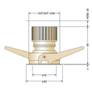 Phos Eyeconic Mini Trim Adjustable Downlight | All Square Lighting