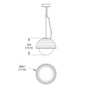 RBW Bon Small Pendant Light | All Square Lighting