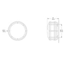 RBW Cape Small Wall Light | All Square Lighting
