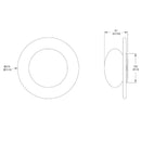RBW Topo Small Wall Light | All Square Lighting