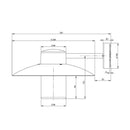 Roger Pradier Aubanne N°1 Wall Light | All Square Lighting