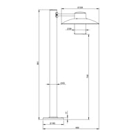 Roger Pradier Aubanne N°3 Floor Lamp | All Square Lighting
