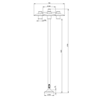 Roger Pradier Aubanne N°6 Floor Lamp | All Square Lighting