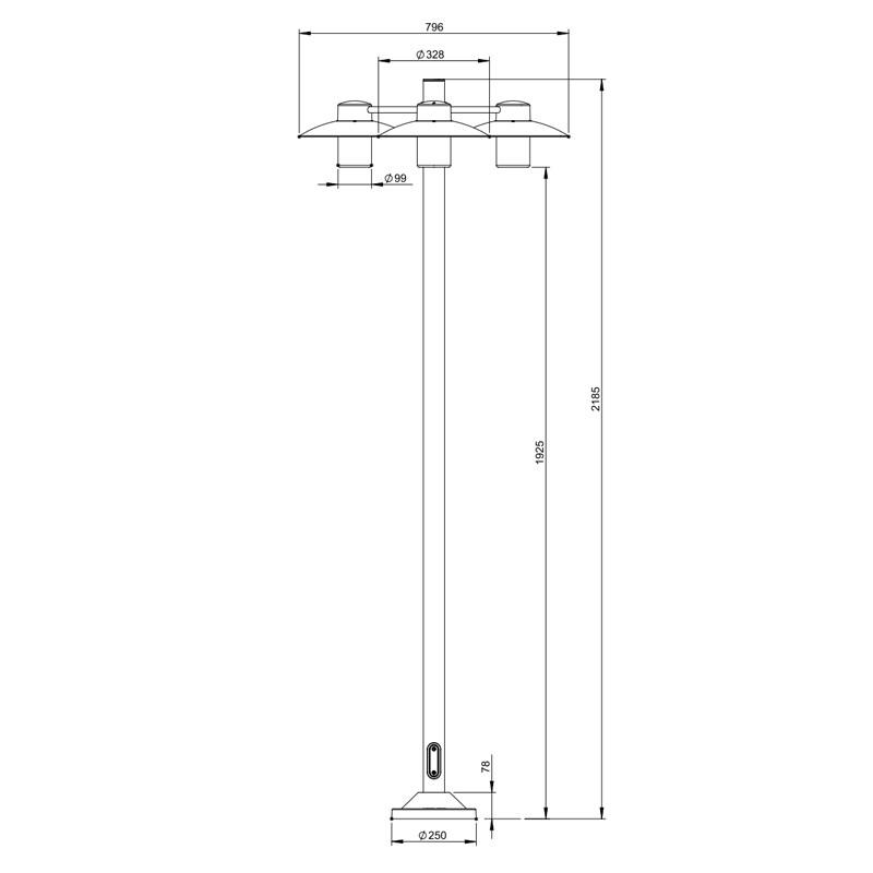 Roger Pradier Aubanne N°6 Floor Lamp | All Square Lighting