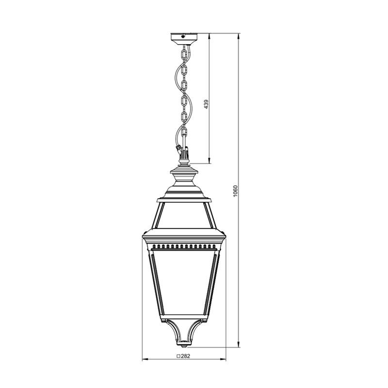 Avenue 3 N°1 Pendant Light