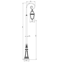 Roger Pradier Avenue 3 N°9 Floor Lantern | All Square Lighting