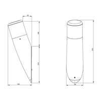 Roger Pradier Bamboo N°1 Wall Light | All Square Lighting