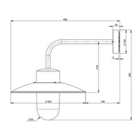 Roger Pradier Belcour N°9 Wall Light | All Square Lighting