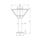 Roger Pradier Bermude N°2 Floor Lamp | All Square Lighting
