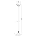 Roger Pradier Bermude N°5 Floor Lamp | All Square Lighting