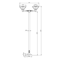 Roger Pradier Bermude N°6 Floor Lamp | All Square Lighting