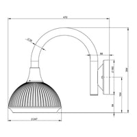 Roger Pradier Boléro N°2 Wall Light | All Square Lighting