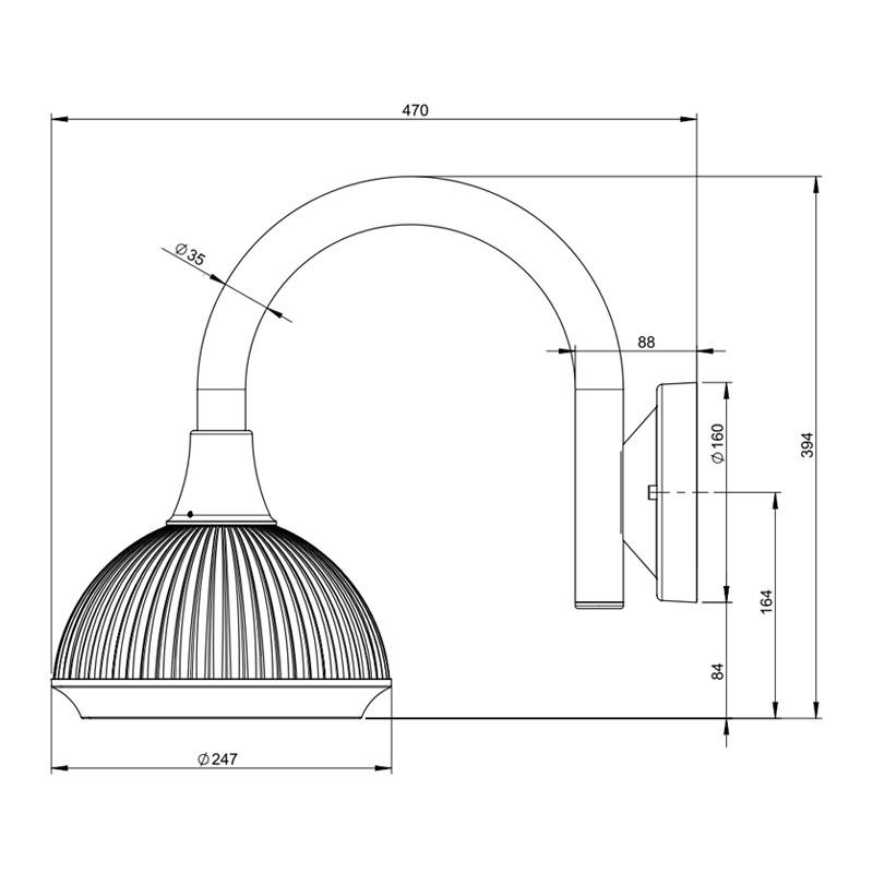 Boléro N°2 Wall Light