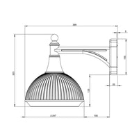 Roger Pradier Boléro N°3 Wall Light | All Square Lighting