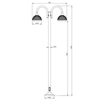 Roger Pradier Boléro N°5 Floor Lamp | All Square Lighting