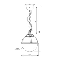 Roger Pradier Boreal N°1 Pendant Light | All Square Lighting