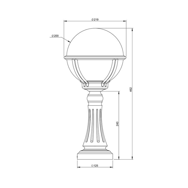 Roger Pradier Boréal N°7 Floor Lamp | All Square Lighting