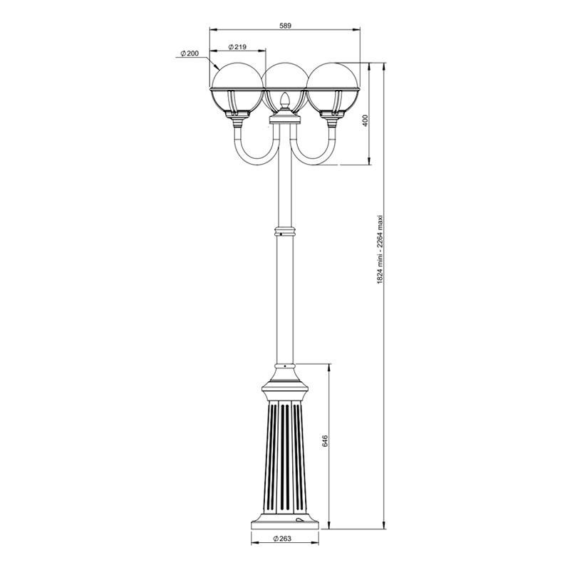 Boréal N°9 Floor Lamp