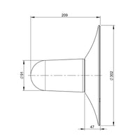 Roger Pradier Cooper N°1 Wall Light | All Square Lighting