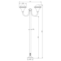 Roger Pradier Dallas N°10 Floor Lamp | All Square Lighting
