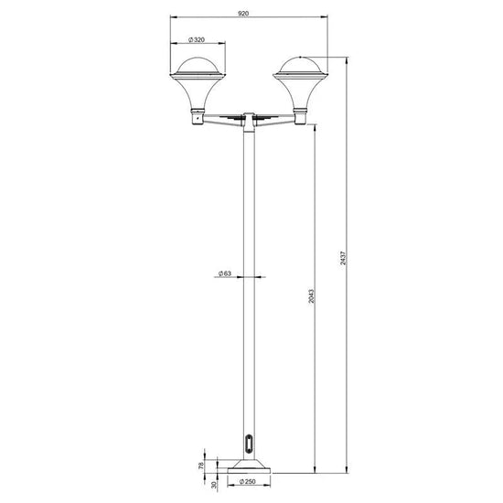 Dallas N°11 Floor Lamp