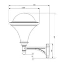 Roger Pradier Dallas N°3 Wall Light | All Square Lighting