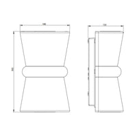 Roger Pradier Duo Wall Light | All Square Lighting