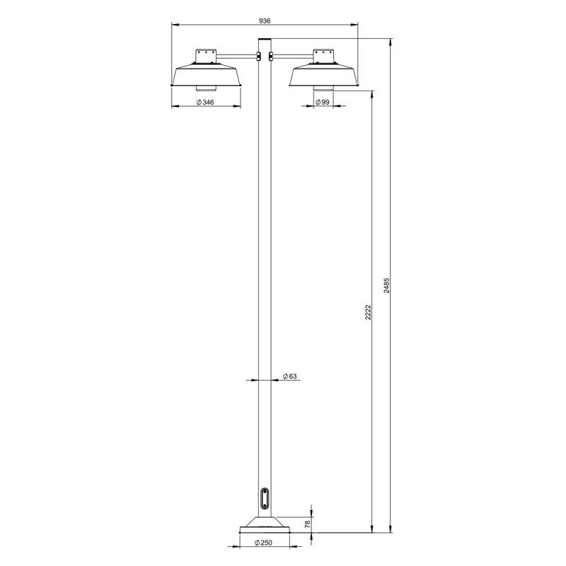 Roger Pradier Faktory N°6 Floor Lamp | All Square Lighting