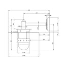 Roger Pradier Kent N°2 Wall Light | All Square Lighting