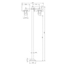 Roger Pradier Kent N°5 Floor Lamp | All Square Lighting