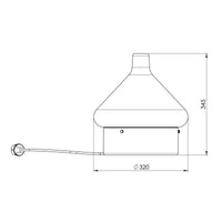 Roger Pradier La Hutte N°1 Floor Lamp | All Square Lighting