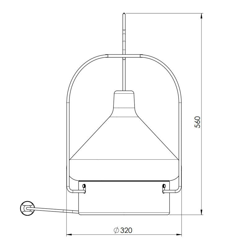 La Hutte N°2 Floor Lamp