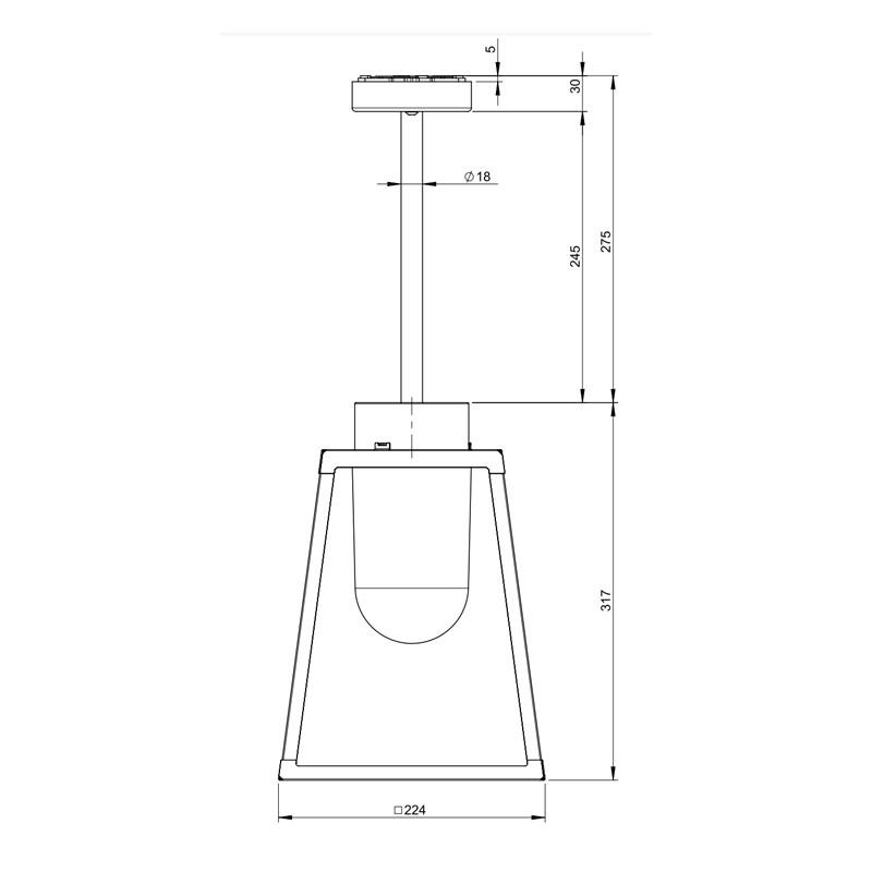 Lampiok 1 N°2 Pendant Light