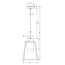 Roger Pradier Lampiok 1 N°4 Pendant Light | All Square Lighting
