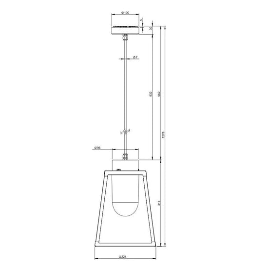 Lampiok 1 N°4 Pendant Light