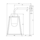 Roger Pradier Lampiok 2 N°3 Wall Light | All Square Lighting