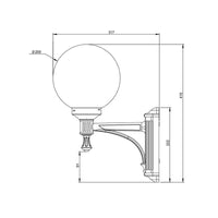 Roger Pradier Moon N°1 Wall Light | All Square Lighting