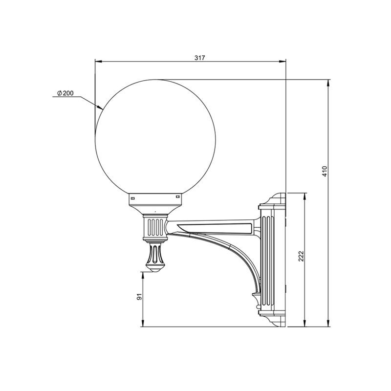 Roger Pradier Moon N°1 Wall Light | All Square Lighting
