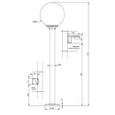 Roger Pradier Moon N°10 Floor Lamp | All Square Lighting
