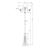 Roger Pradier Moon N°4 Floor Lamp | All Square Lighting