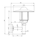 Roger Pradier Newpark N°2 Wall Light | All Square Lighting
