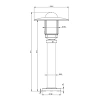 Roger Pradier Newpark N°4 Floor Lamp | All Square Lighting