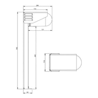Roger Pradier RP 195 N°2 Floor Lamp | All Square Lighting