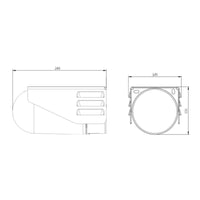 Roger Pradier RP 195 N°3 Wall Light | All Square Lighting