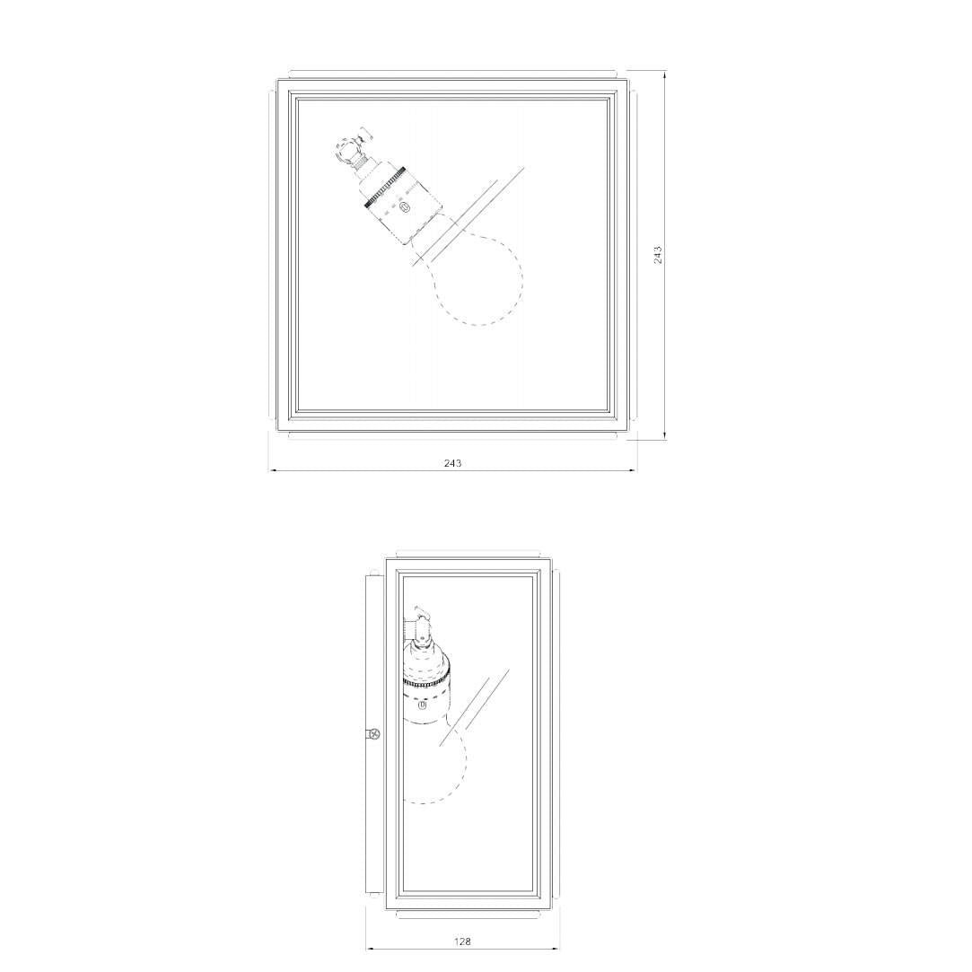 Tekna Chelsea N002 Small Ceiling Light | All Square Lighting
