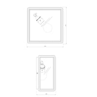 Tekna Chelsea N002 Small Ceiling Light | All Square Lighting